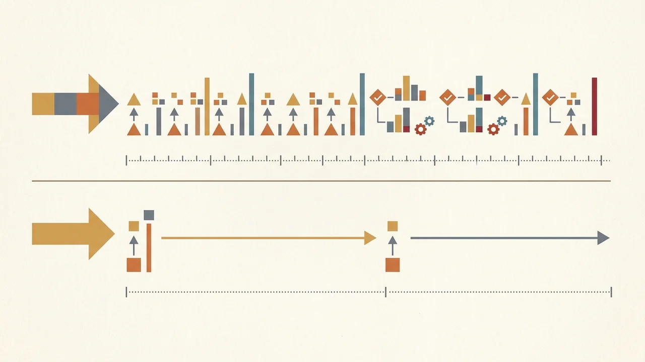 2. Shipping Cadence: 45 Deploys vs. 2