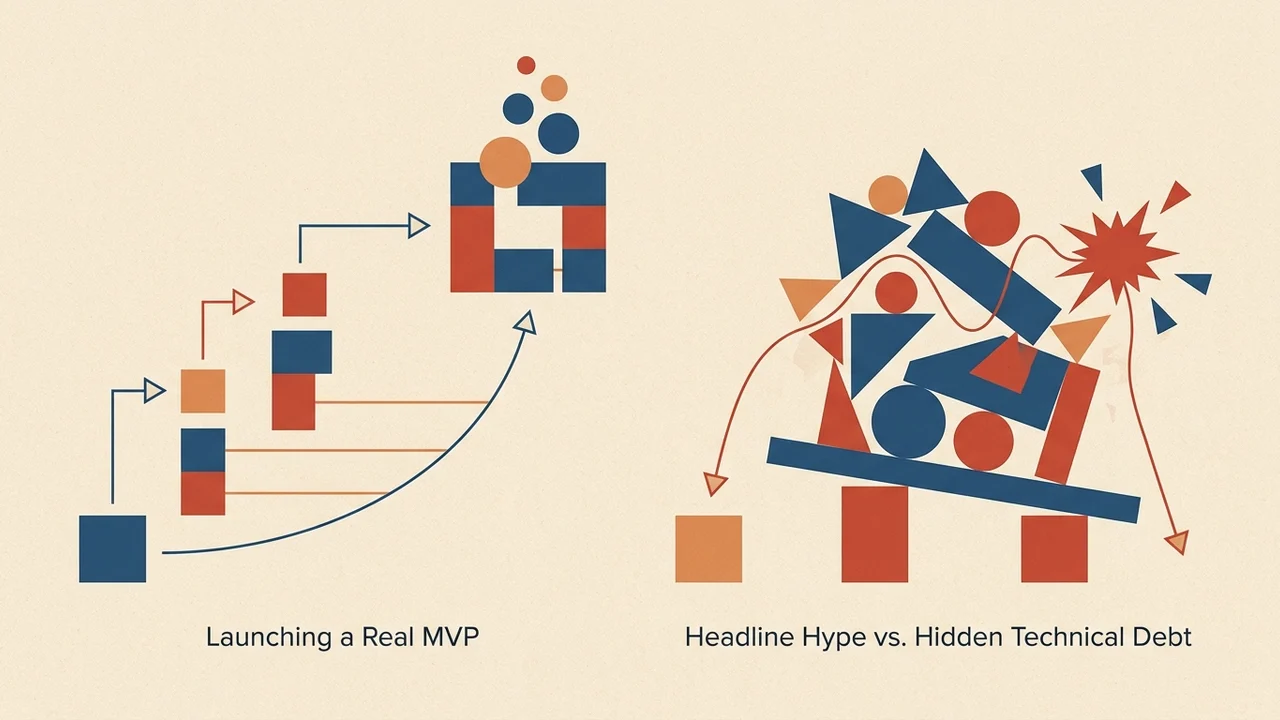 Headline Hype vs. Launching a Real MVP