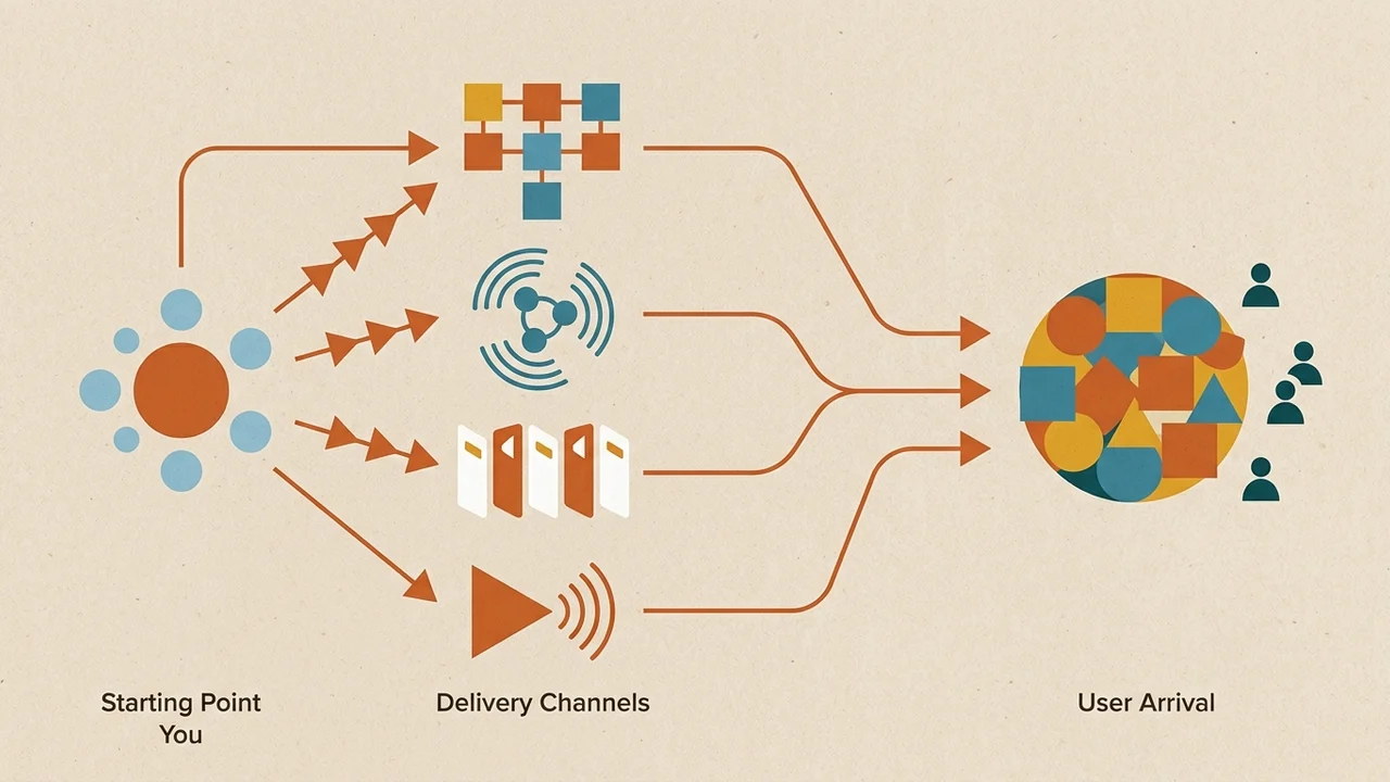 1. Delivery Channel: How will the first 20 users arrive?