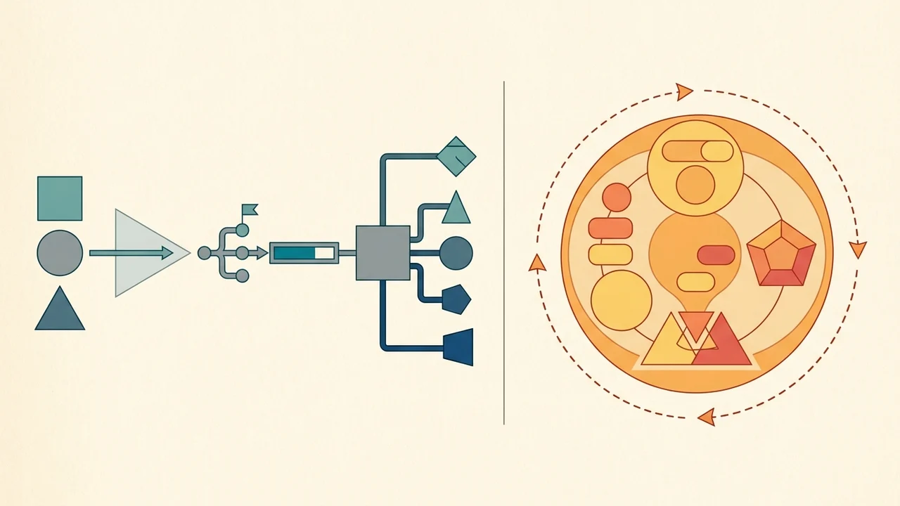 Two Separate Ecosystems: Git Workspace vs. Live Bubble App
